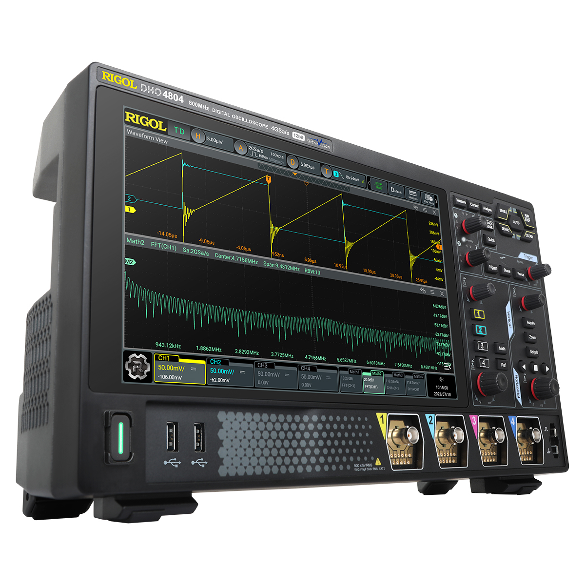 Цифровой осциллограф RIGOL DHO4804 - 3