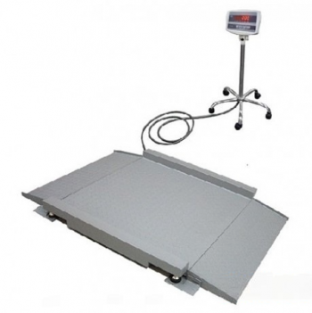 Низкопрофильные весы ЕВ4-600-Н (1,2x1,5), индикатор WI-2R